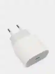 Белый зарядное устройство адаптер блок питания USB-C для iPhone, Type-C, 20W, PD
