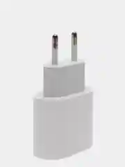Белый зарядное устройство адаптер блок питания USB-C для iPhone, Type-C, 20W, PD
