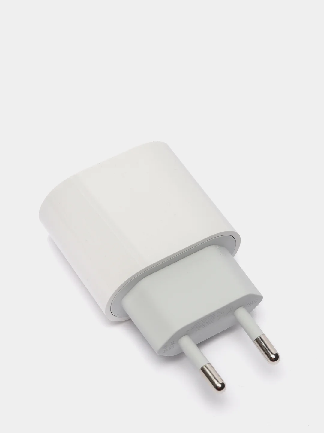 Белый зарядное устройство адаптер блок питания USB-C для iPhone, Type-C, 20W, PD