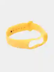 Желтый ремешок для фитнес браслета Xiaomi Mi Band 3/4