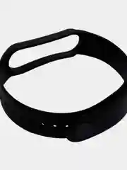 Черный ремешок для фитнес браслета Xiaomi Mi Band 3/4