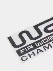 Черный наклейка на авто "WRC"