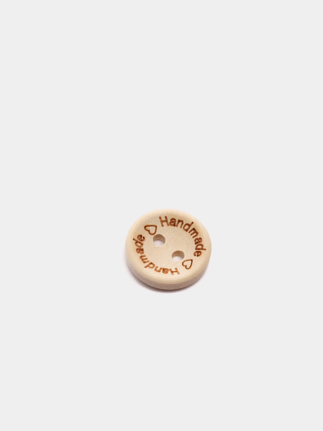 Пуговицы деревянные "Handmade", 15 мм