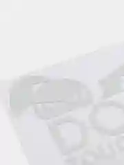 Белый наклейка на авто "Не трогайте мою машину"