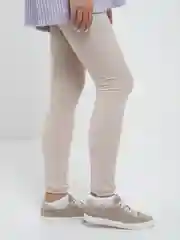 Легинсы в рубчик