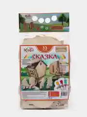 Набор деревянных фигурок "Сказка", театр, КубиГрад