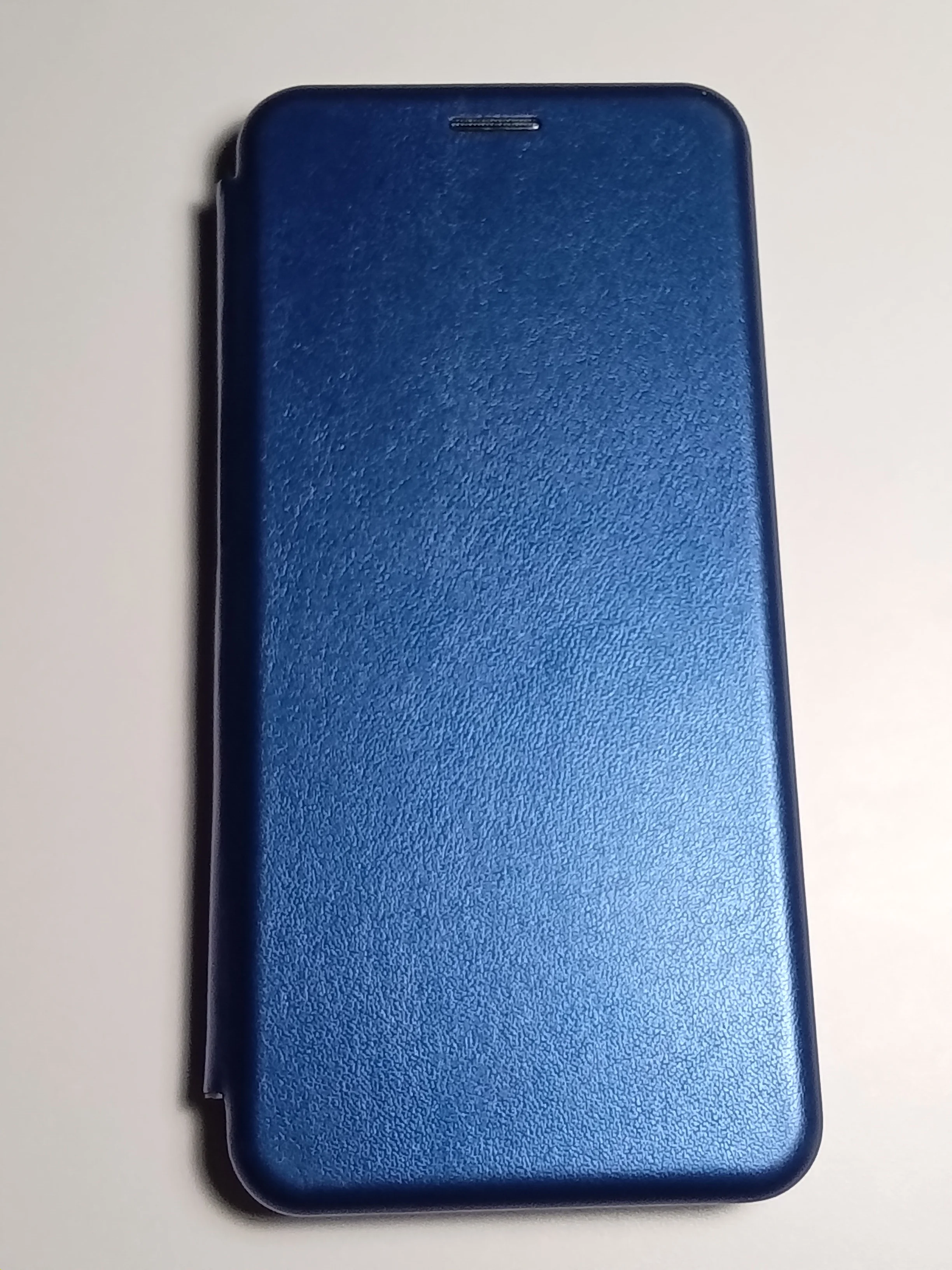 Синий чехол книжка SAMSUNG A8 Plus