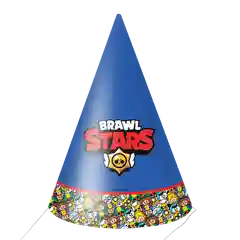 Набор одноразовой посуды и аксессуаров для праздника "Brawl Stars"