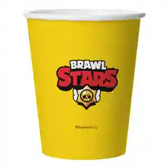 Набор одноразовой посуды и аксессуаров для праздника "Brawl Stars"