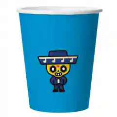 Набор одноразовой посуды и аксессуаров для праздника "Brawl Stars"