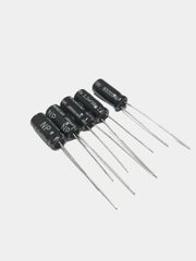 5 штук, неполярный конденсатор 2.2UF, 50V, 105, 5*11, NK JAMICON