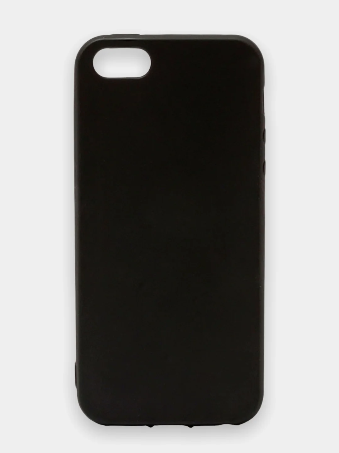 Чехол силиконовый для iPhone 5 / 7+ / 8+ / 11 Pro / Pro max / 12 mini / Max / 12, черный