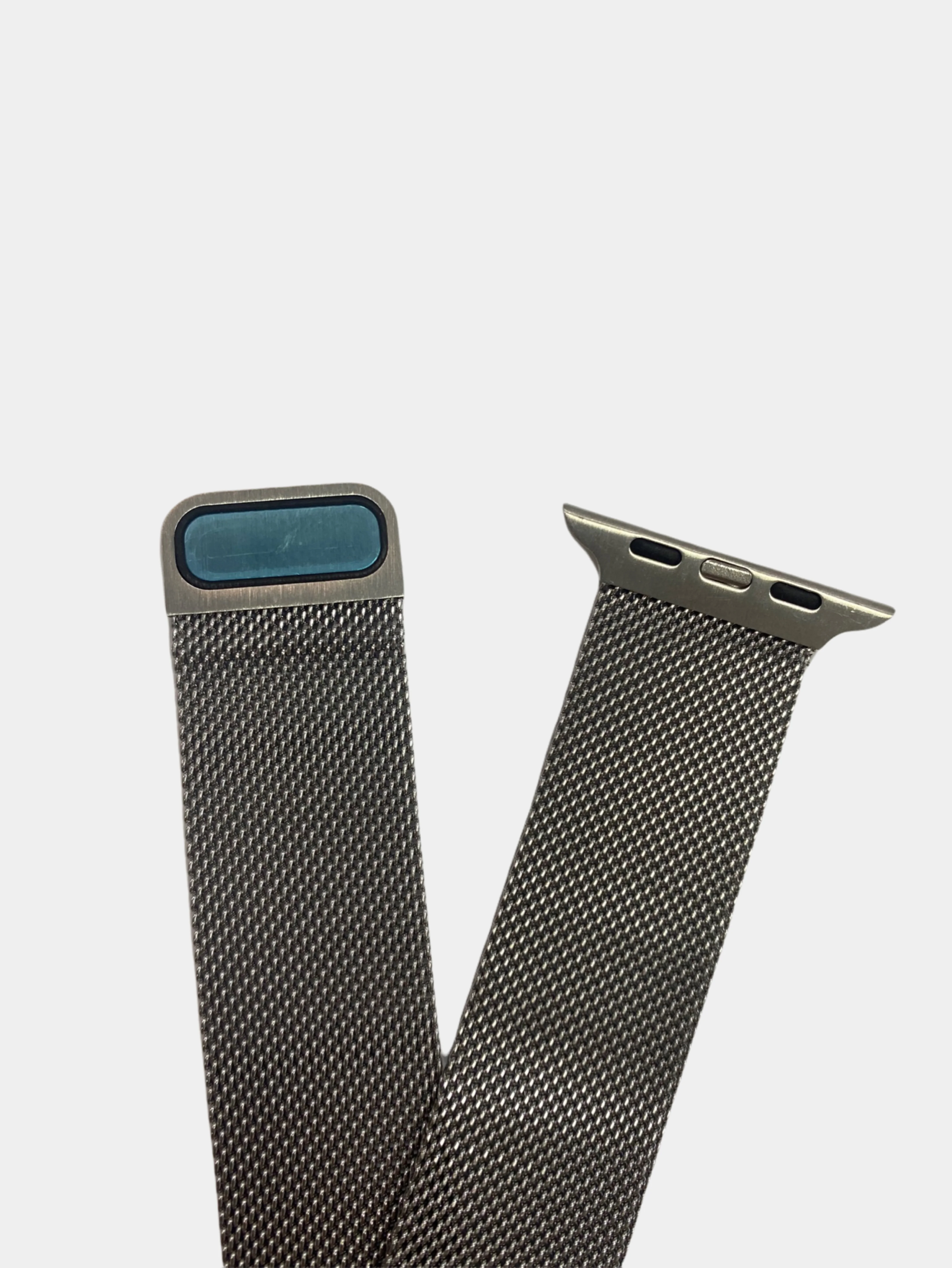 Серый ремешок для Apple Watch, металлический браслет
