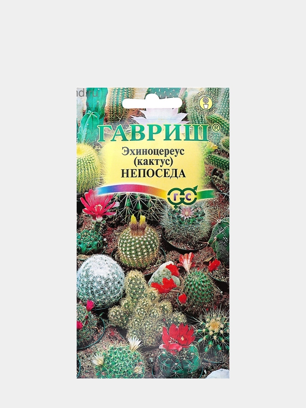 Семена комнатных цветов кактус "Непоседа", смесь, 0,05 г