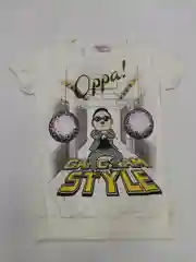 Футболка белая с принтом Gangnam Style