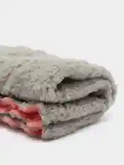 Серый металлик большая салфетка тряпка, для уборки, из микрофибры, двусторонняя, универсальная, 25 х 25
