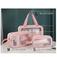 Розовый сумка-косметичка Washbag водонепроницаемая