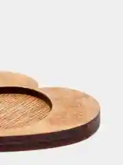 Подсвечник из дерева "Сердце"