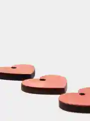 Желтый заготовка для декора "Сердце"