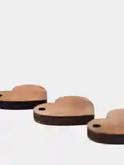 Серый заготовка для декора "Сердце"