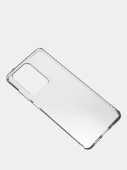 Чехол для Samsung S20 Ultra прозрачный силиконовый