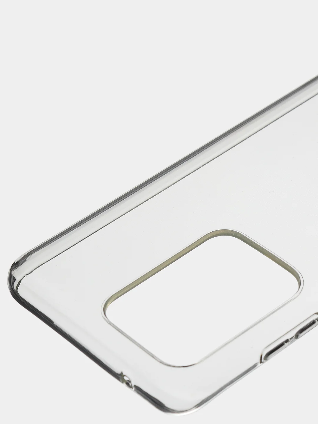 Чехол для Samsung S20 Ultra прозрачный силиконовый