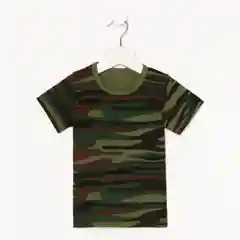 Футболка для мальчика, цвет хаки