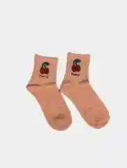 Пудровый цветные, яркие, женские носки