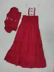 Сарафан с балеро, малиновый