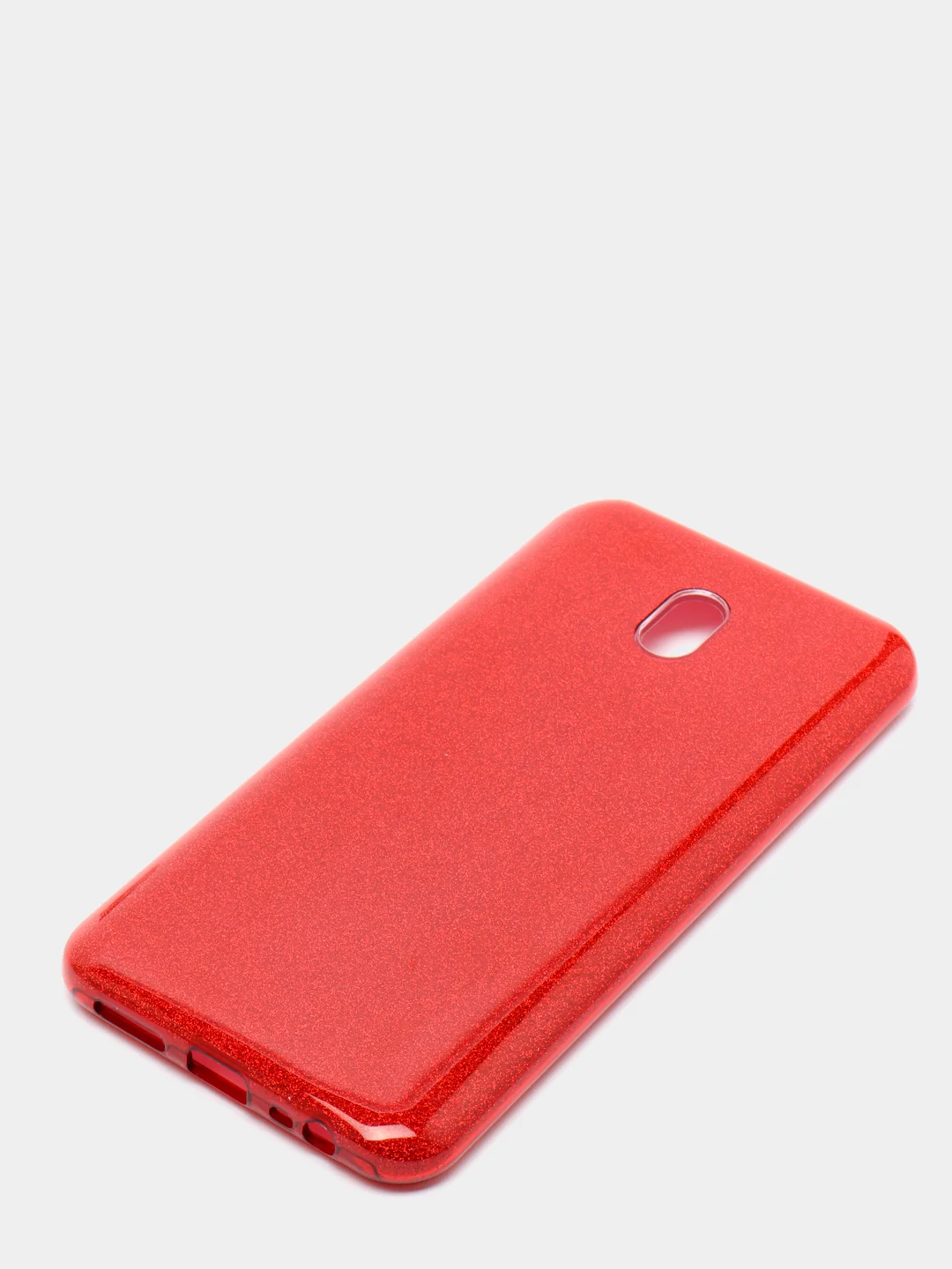 Красный чехол блестящий Xiaomi Redmi 8a