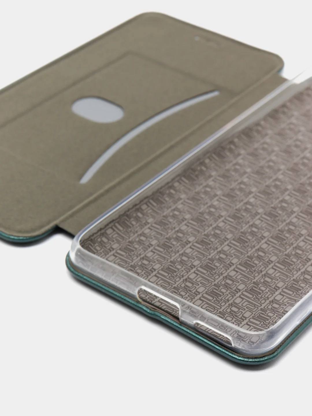 Зеленый чехол книжка Xiaomi POCO F3