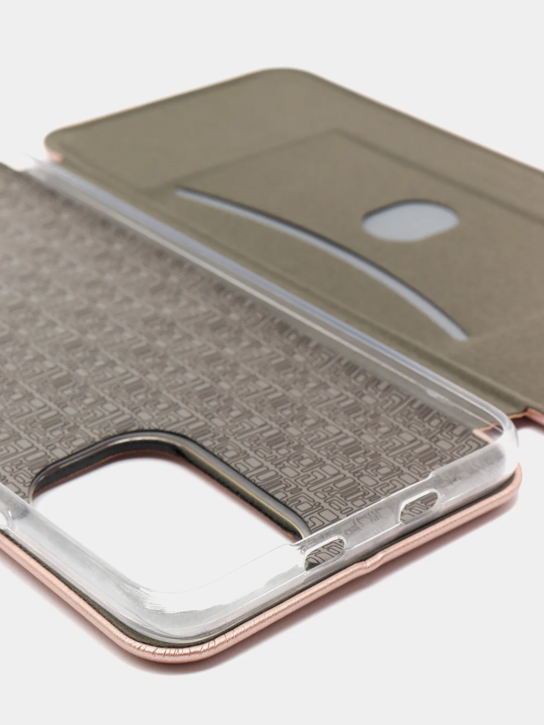 Медный чехол книжка Xiaomi POCO F3
