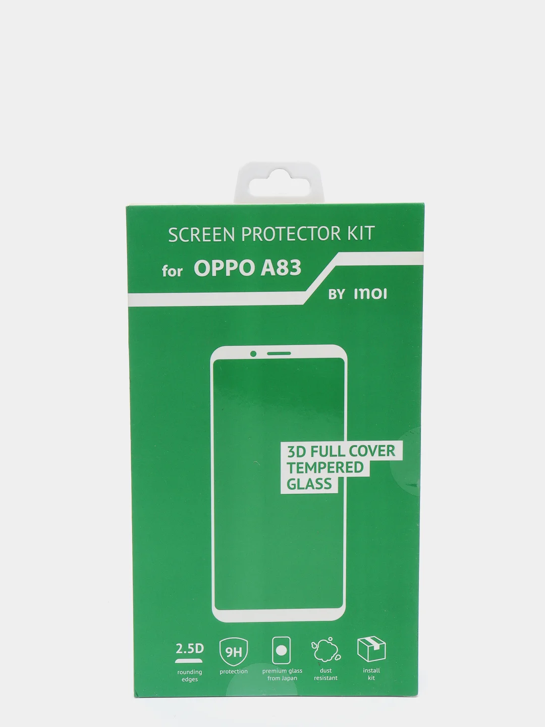 Черный защиное стекло для Oppo A83