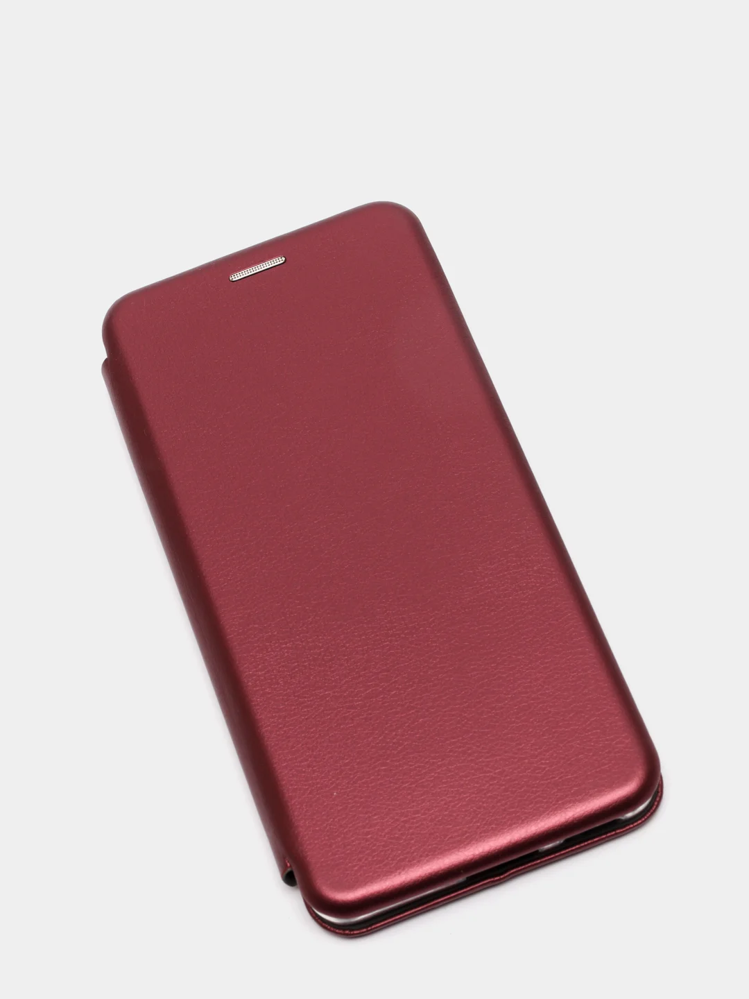 Бордовый чехол книжка Xiaomi POCO F3