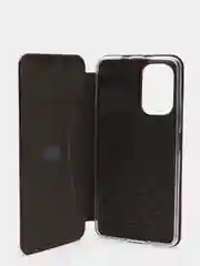 Бордовый чехол книжка Xiaomi POCO F3