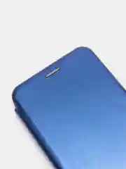 Синий чехол книжка Xiaomi POCO F3