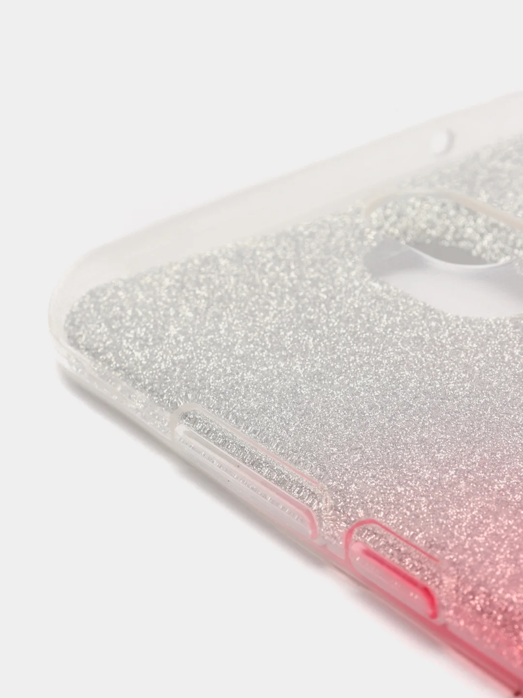 Серебряный чехол блестящий Xiaomi Redmi 8a