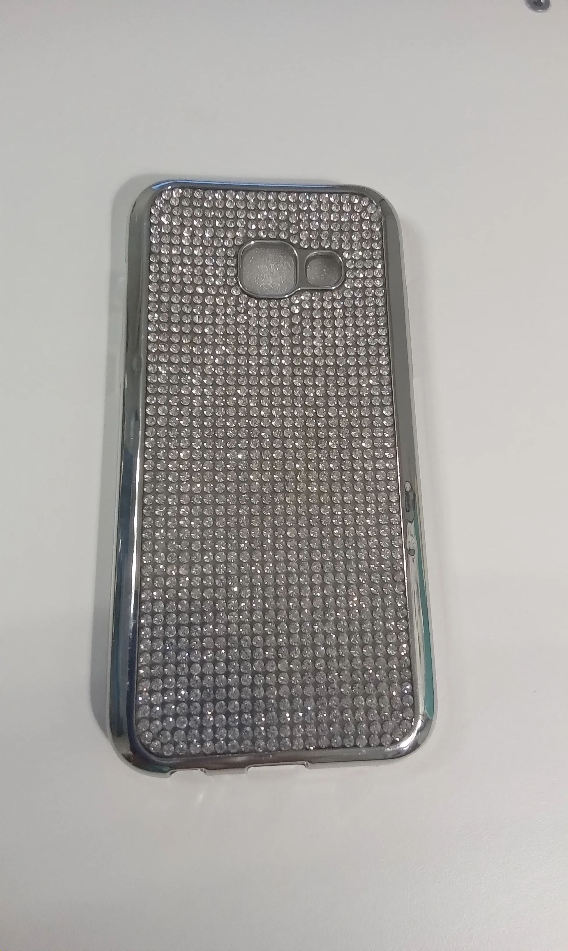 Серый меланж чехол накладка Samsung A3 2017/ A320
