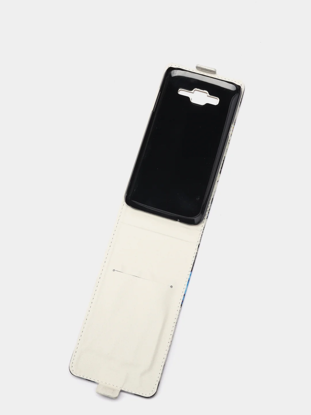 Синий чехол флип Samsung J5, 2015