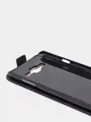 Черный чехол флип Samsung J5, 2015