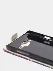 Коричневый чехол флип Samsung J5, 2015