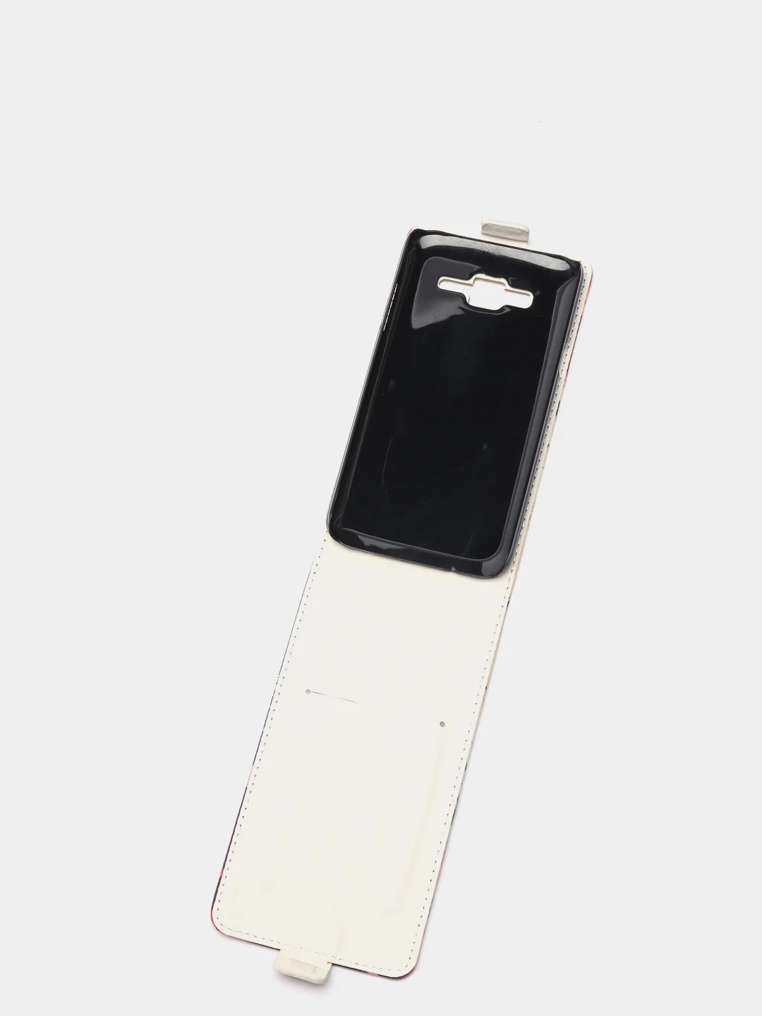 Коричневый чехол флип Samsung J5, 2015