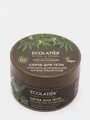 Антицеллюлитный скраб для тела Упругость и Релаксация Ecolatier Green 300 г