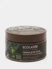 Антицеллюлитный скраб для тела Упругость и Релаксация Ecolatier Green 300 г