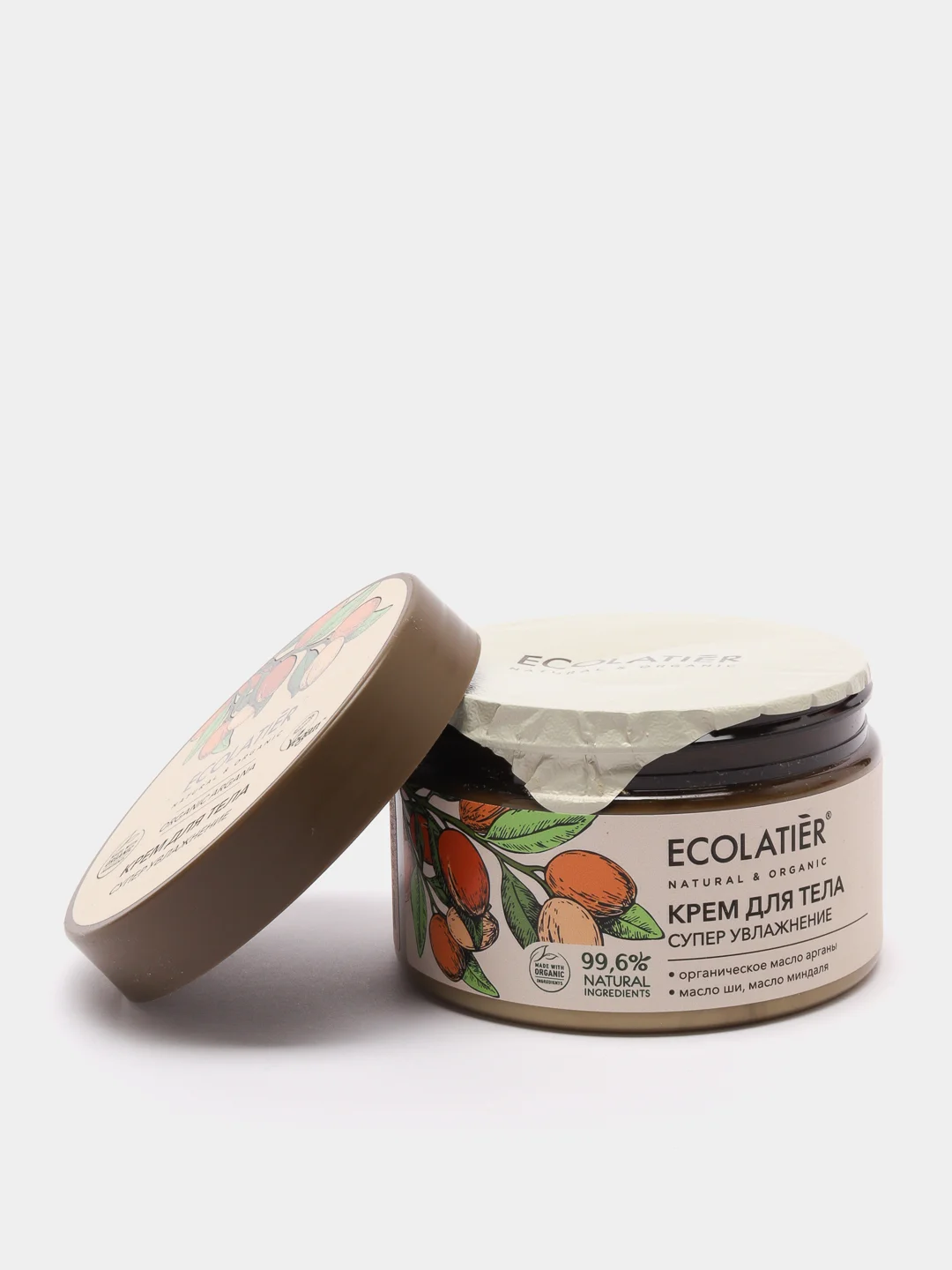 Крем для тела Супер увлажнение Ecolatier Green 250 мл