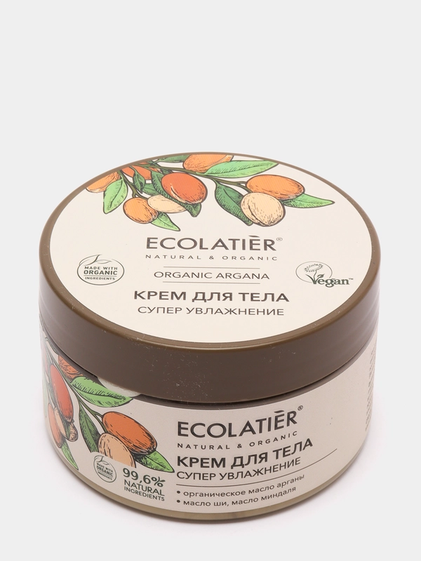Крем для тела Супер увлажнение Ecolatier Green 250 мл