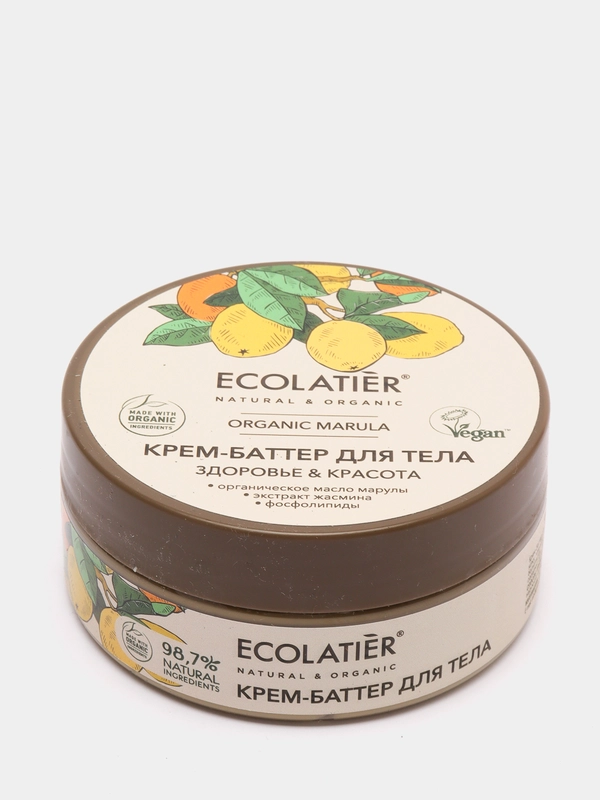 Крем-баттер для тела Здоровье и Красота Ecolatier Green 150 мл