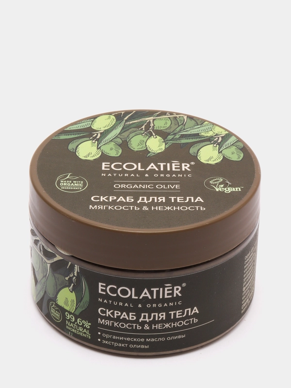 Скраб для тела Мягкость и Нежность Ecolatier Green 300 г