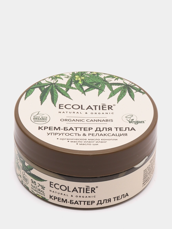 Крем-баттер для тела Упругость и Релаксация Ecolatier Green 150 мл