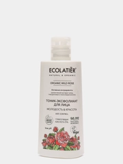 Ecolatier Тоник-эксфолиант для лица Organic Wild Rose 150 мл